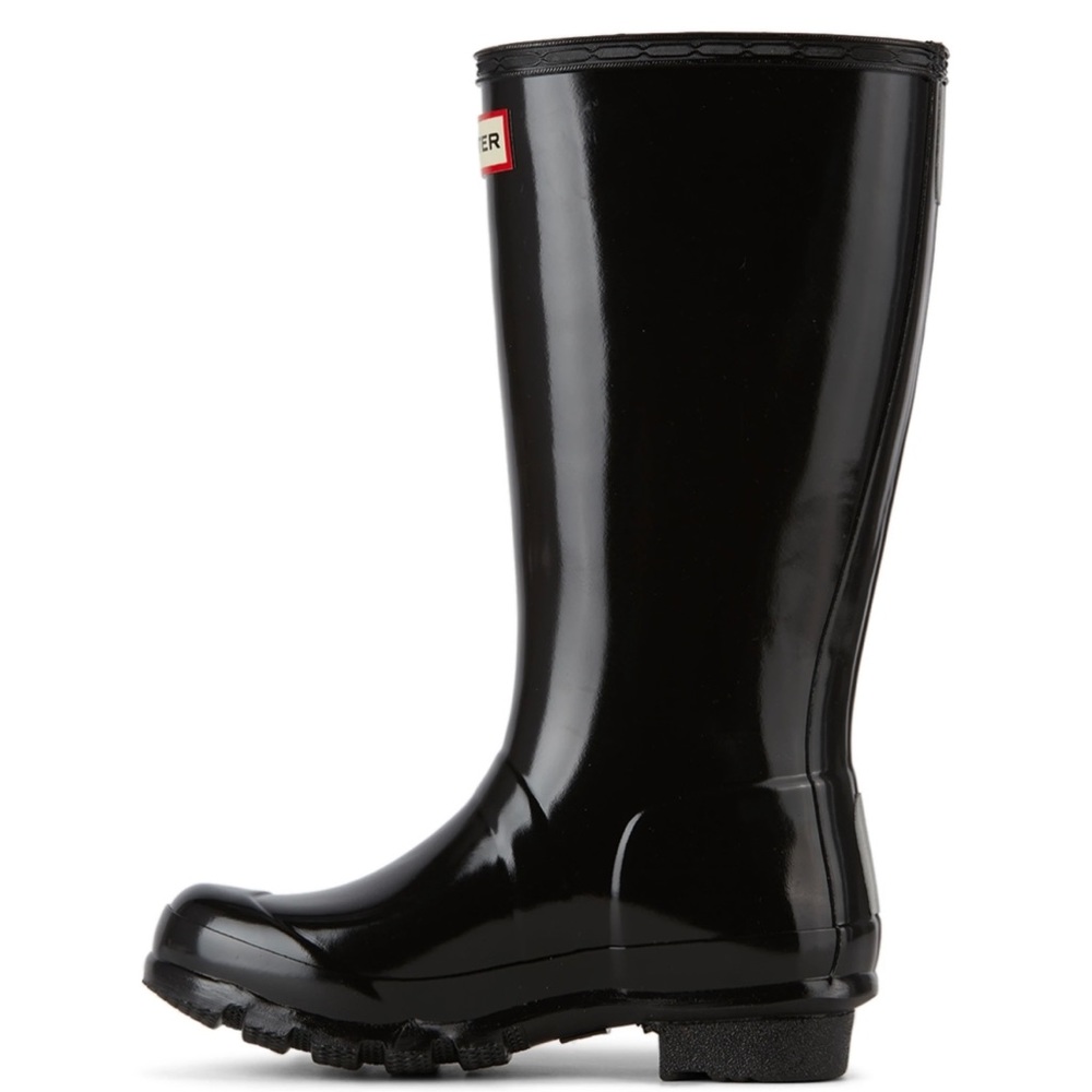 Hunter Black Original Gloss Boots